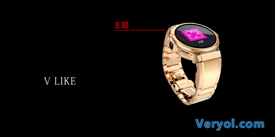 它必须天生骄傲 太尔V LIKE智能健康穿戴手表(图1) 说明: C:UsersADMINI~1AppDataLocalTempRar$DIa0.325主题.gif