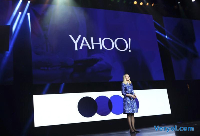 Yahoo CEO Marissa Mayer speaks during her keynote address at the annual Consumer Electronics Show (CES) in Las Vegas