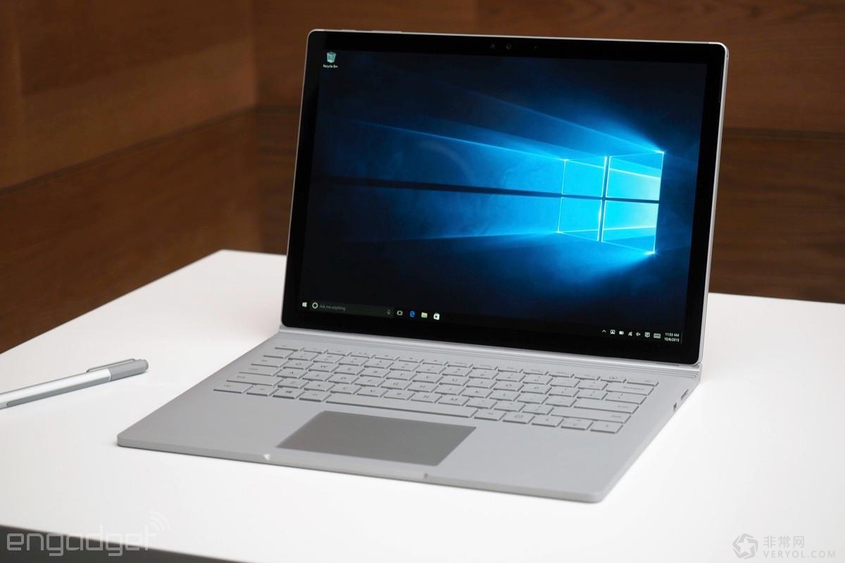 国行Surface Book将于12月24日开启预定，最低1