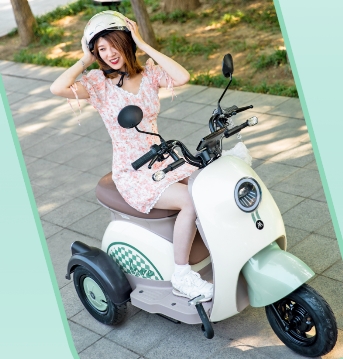 好看好骑的电动车爱玛露娜Q3，时尚宝妈的遛娃好帮手(图2)