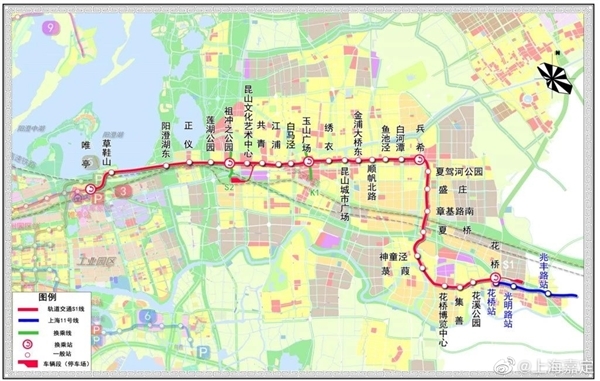 苏州坐地铁可直达上海了：上海苏州互通地铁将正式开通 现可免费试乘