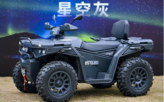 续航百公里！宗申、渤赛动力推出纯电ATV全地形车：极速80km/h