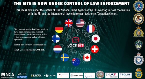 黑客组织“被黑” 知名勒索软件供应商LockBit遭国际联合执法重创