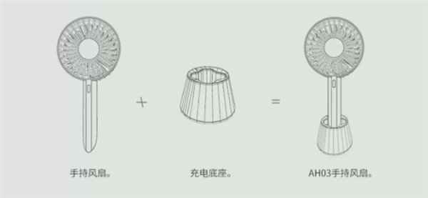 锂电池10小时续航：艾美特无刷电机小风扇19元抄底