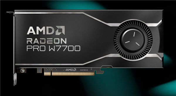 AMD Radeon Pro W7700专业显卡发布：1000美元之下最强