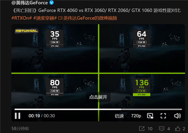 2399元起 NVIDIA秀RTX 4060肌肉：近乎4倍GTX 1060性能