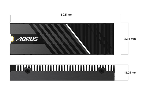 技嘉AORUS Gen4 7300 SSD换上新闪存：顺序速度提升明显 飙到7.3GB/s
