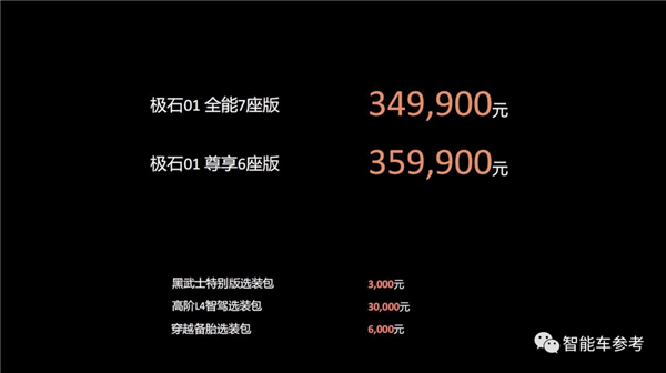 极石造车：摸着理想越野 小马智行L2+++方案上车 35万起