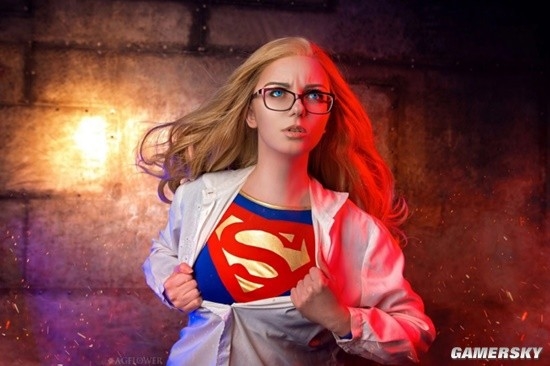 俄妹COS《DC》女超人：力量十足的大姐姐