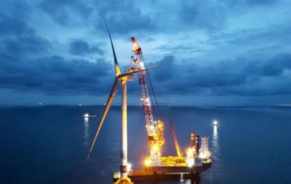 广西首条海上风电能源通道投运：全长17.25公里、铁塔共48基