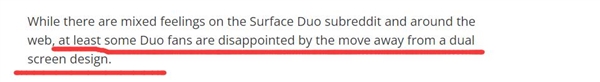 微软Surface Duo 3不玩双屏改折叠屏！部分粉丝失望了