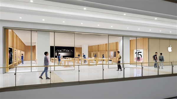 全国第46家！苹果Apple Store温州万象城店开业：现场人山人海
