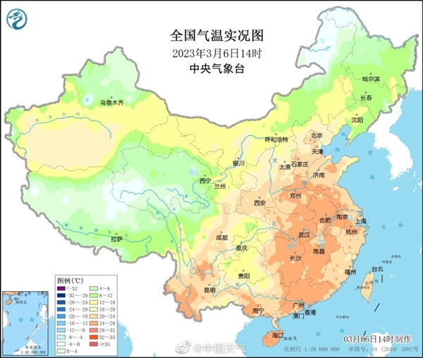 北京、郑州等14个省会级城市气温创今年来新高：或挑战历史最暖纪录