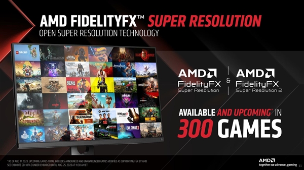 AMD FSR 3终于出山！帧率暴涨2.4倍、4K流畅丝滑