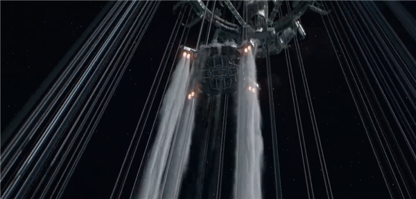 明日预售！《流浪地球2》最新燃爆预告片发布：太空电梯太壮观