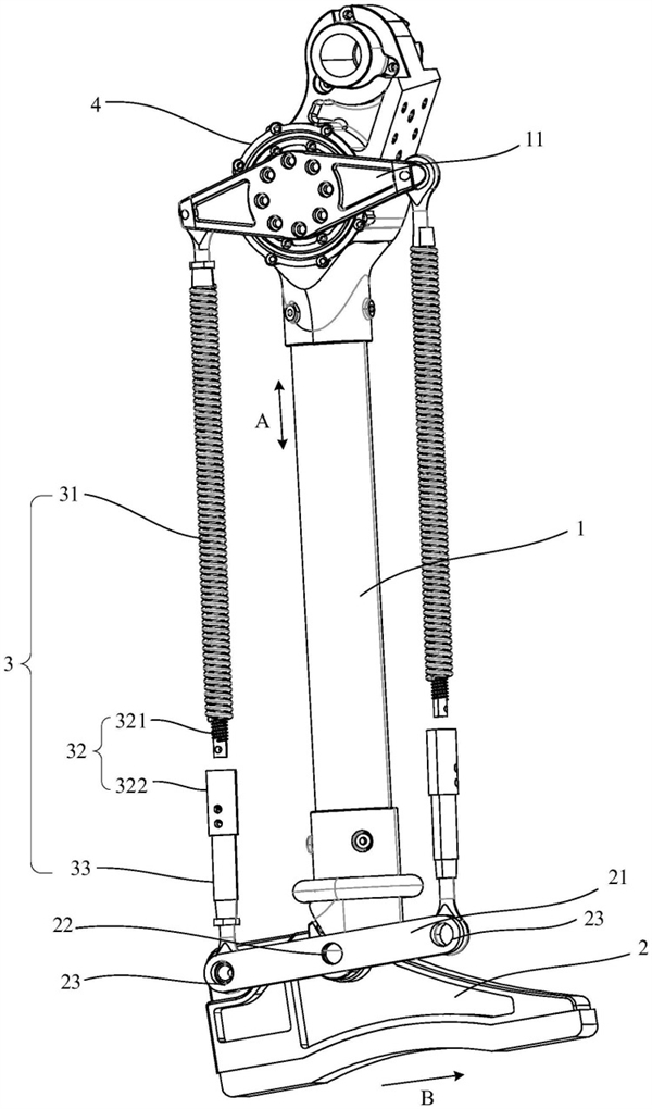 小米足式机器人专利曝光：前后双弹簧设计