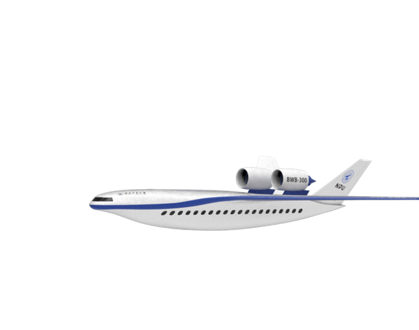西工大翼身融合大型客机缩比试验机试飞成功：长相极为怪异