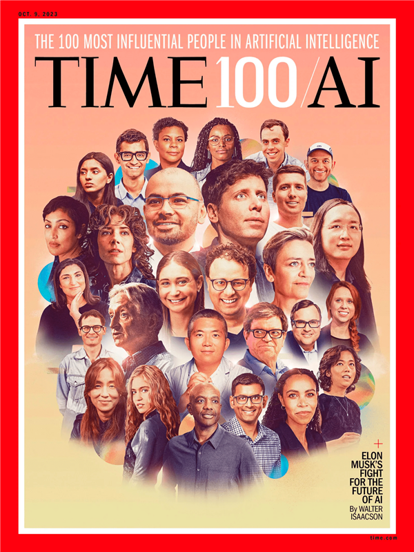 《时代》周刊发布首届全球百大AI人物：李彦宏、马斯克上榜