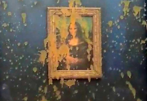 世界名画《蒙娜丽莎》又遭“泼墨”：幸好留了一手