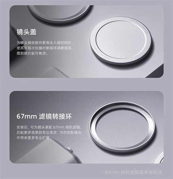 手机秒变相机！小米13 Ultra专业摄影套装白色版发布：999元