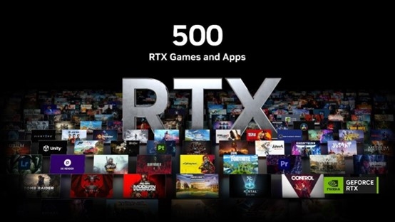 光追＋DLSS无敌！NVIDIA RTX游戏破500款！每周玩接近1万年