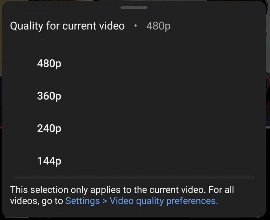 YouTube移动端曝480P画质Bug：免费与付费用户均受影响，该怎么办