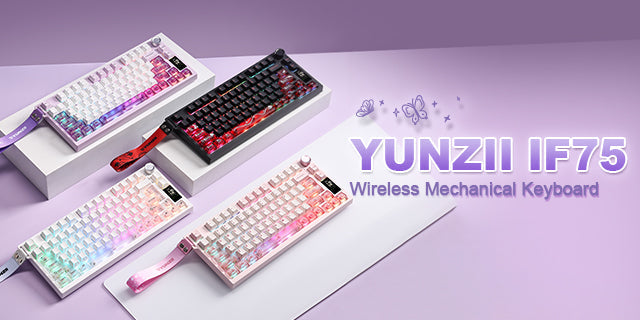YUNZII IF75三模机械键盘上市：约571元，值不值得买？