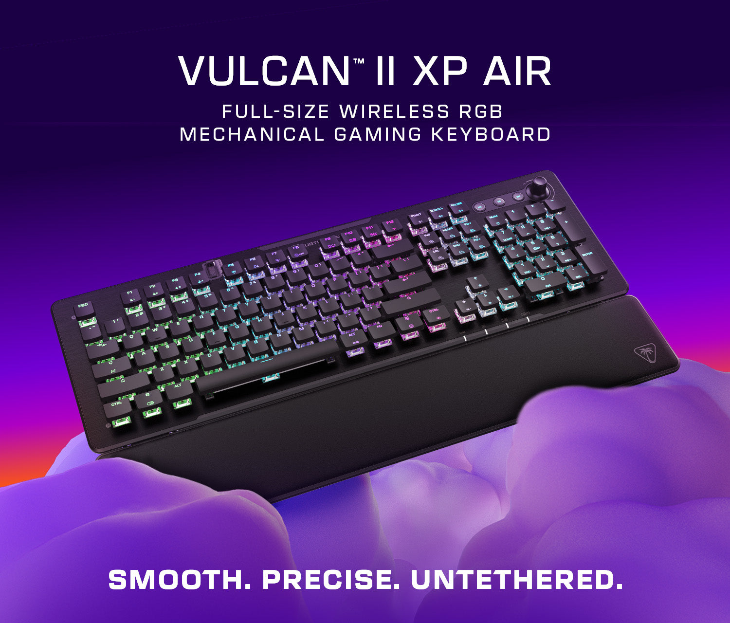 乌龟海岸Vulcan II XP Air三模机械键盘上市：浮空手势成亮点，值不值？