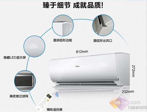 爆品直降聚划算 空调年终扫货大行动(图14) 强力去除PM2.5 海尔变频空调健康首选
