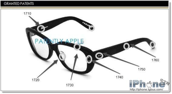 略炫酷的节奏！苹果新专利曝光智能眼镜技术(图1)
