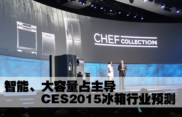 智能、大容量占主导 CES2015冰箱行业预测 