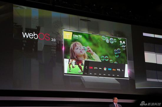 机智堂:那些采用非Android系统的智能电视(图2) 图为:LG webOS电视