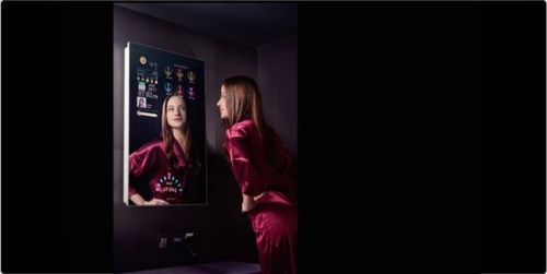 智能镜子是肿么样子?世界第一面智能镜子或将面世(图1) 01