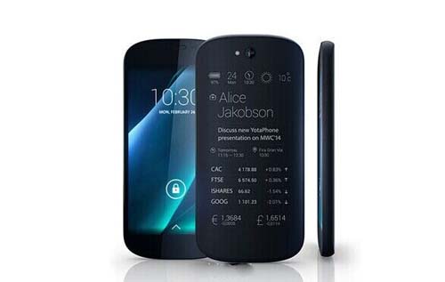普京赠习大大YotaPhone2手机即将发布:5英寸+1080P屏幕(图1) 2