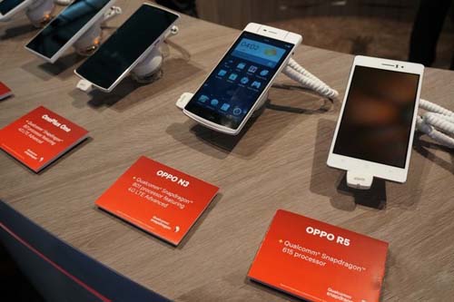 OPPO N3/R5亮相MWC2015  摄像头和机身厚度成