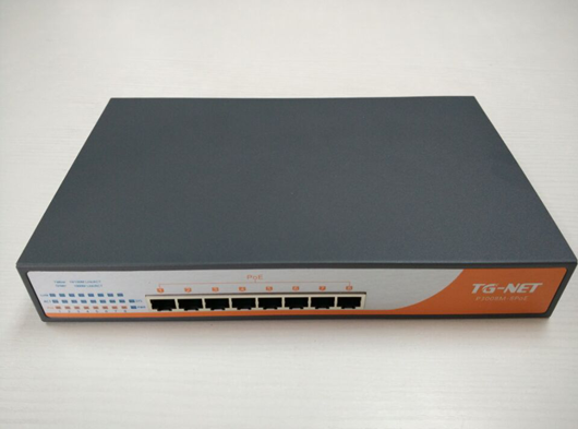 TG-NET P3008M-8POE-150W智能POE交换机评测(图1) 1