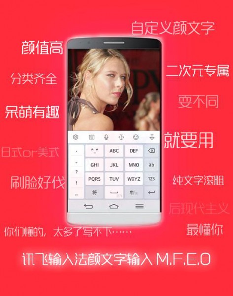 莎娃搞怪表情亮了 讯飞输入法颜文字信手拈来(图1) 1