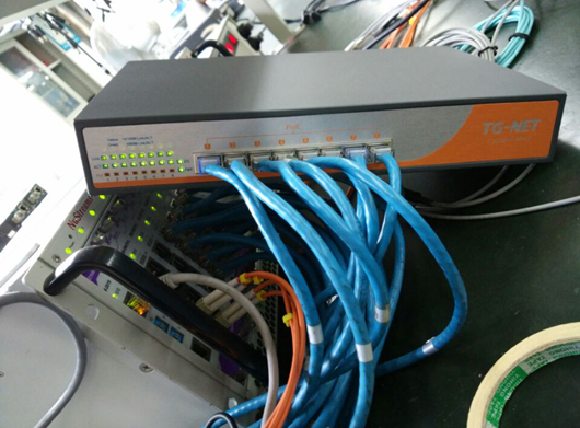 TG-NET P3008M-8POE-150W智能POE交换机评测(图7) 22