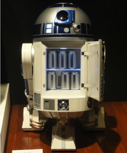 你家冰箱长啥样?海尔R2-D2 型可移动冰箱呆萌十足(图3) 3