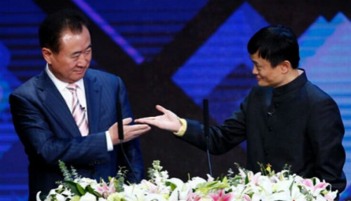 飞凡网上线:王健林继十年赌约后再次豪战马云(图2) 1