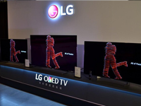 均为大尺寸 LG推出两款平面4K OLED电视