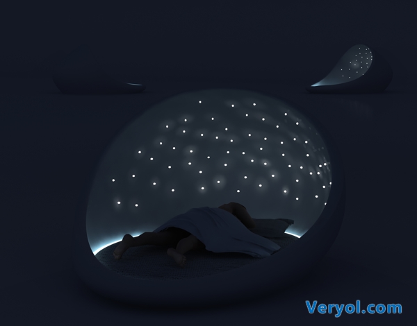 The Cosmos Bed:每天都可以在繁星点点中睡去(图1) 1