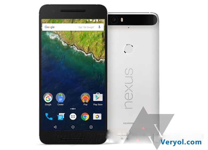 华为版Nexus 6P正脸图曝光 颜值和配置都可以(图1) 01