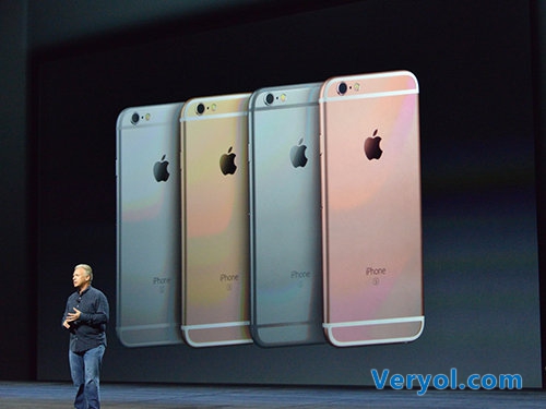iPhone 6s/6s Plus正式发布:3D Touch/1200万像素/A9 处理器(图1) 1