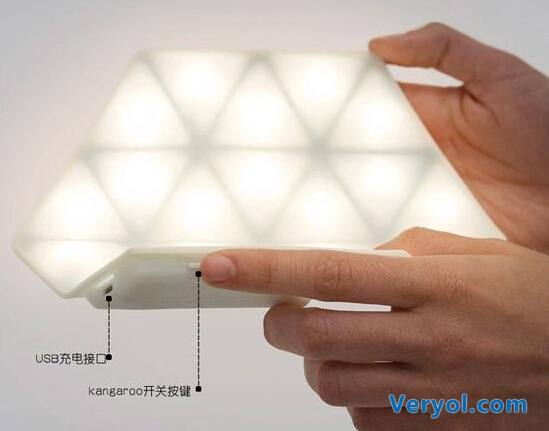 Kangarooo折叠灯:用在特殊环境,或制造浪漫气氛(图2) 3