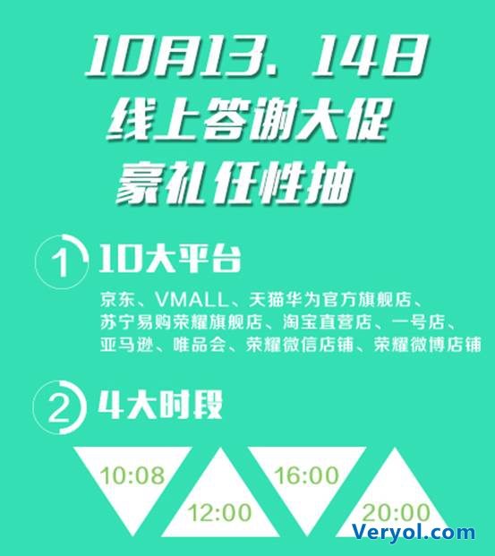 荣耀畅玩4X破千万销量!10月答谢会邀您同庆!(图3) 荣耀畅玩4X破千万销量!10月答谢会邀您同庆!(图3)