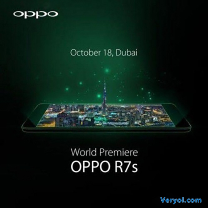 OPPO R7s将于18日在迪拜发布 外观和配置都略有提升(图1) 01