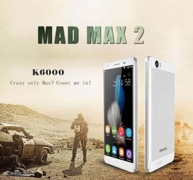 Oukitel发布K6000手机 史上最大6000mAh电池(图1) 1444962210440