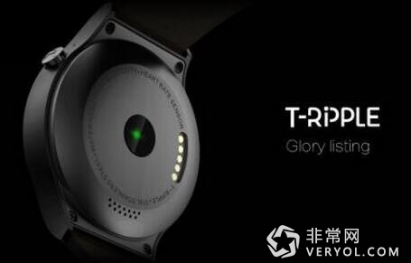 买得起的智能手表!土曼T-Ripple售价或将在千元内(图1) 1