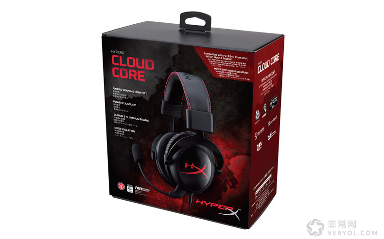 聆听云端的声音!HyperX Cloud Core耳机新选择!(图1) 聆听云端的声音!HyperX Cloud Core耳机新选择!(图1)